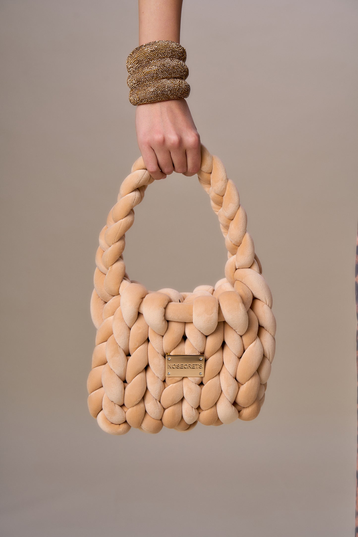 Sac fait à la main EDA - beige