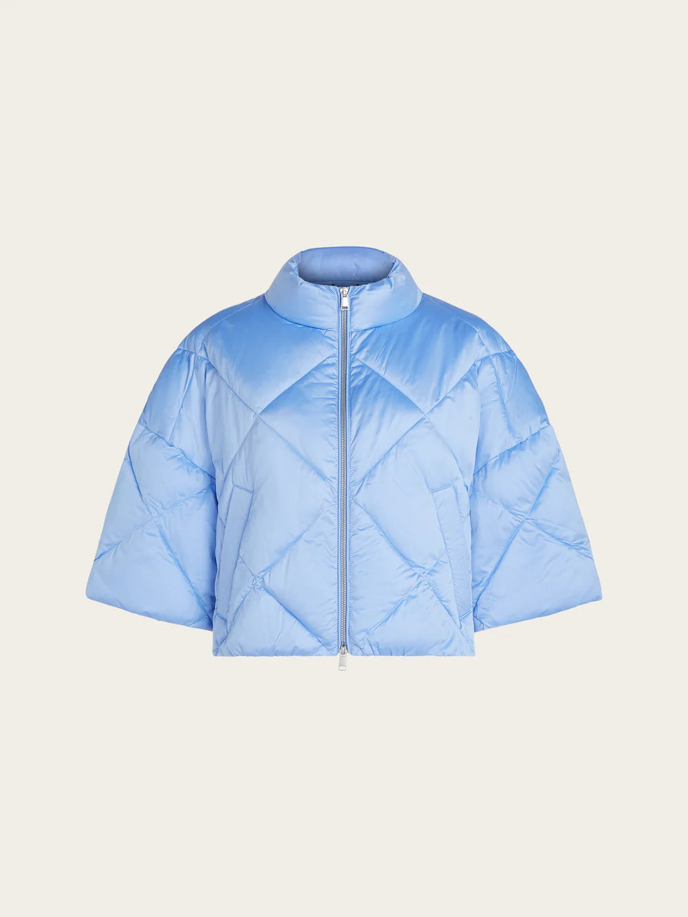 Veste manche courte EMILIA - beige ou bleu