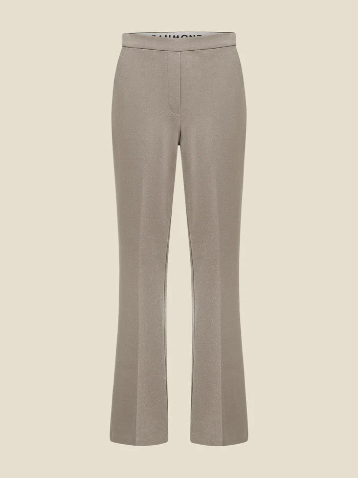 Pantalon en lurex HOPE - chinchilla