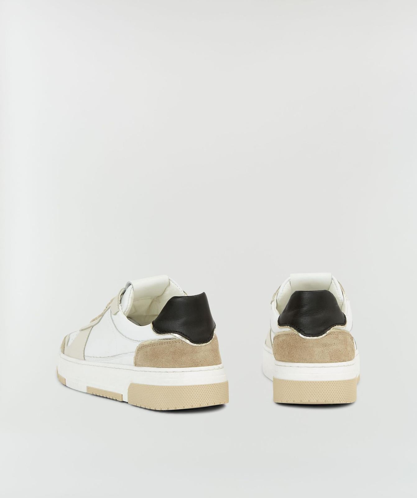 Sneakers DELIA - blanc beige noir