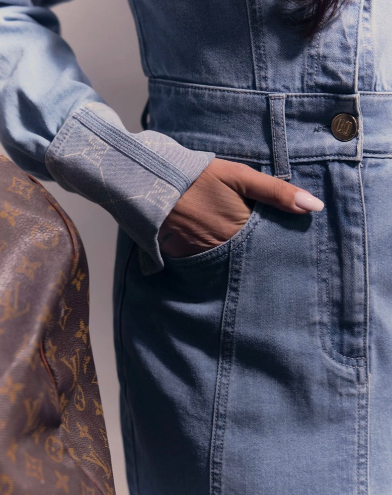 Robe jeans HOXTON - bleu jeans