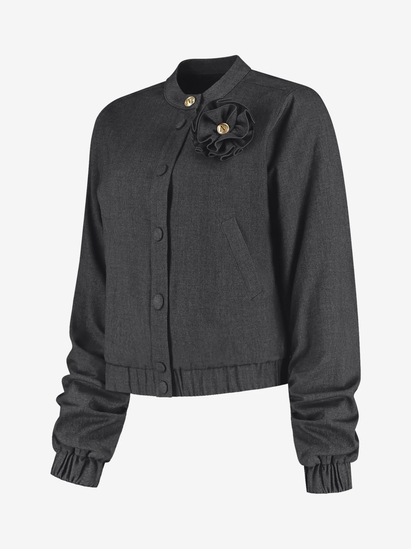 Veste bomber HELENA - smoke