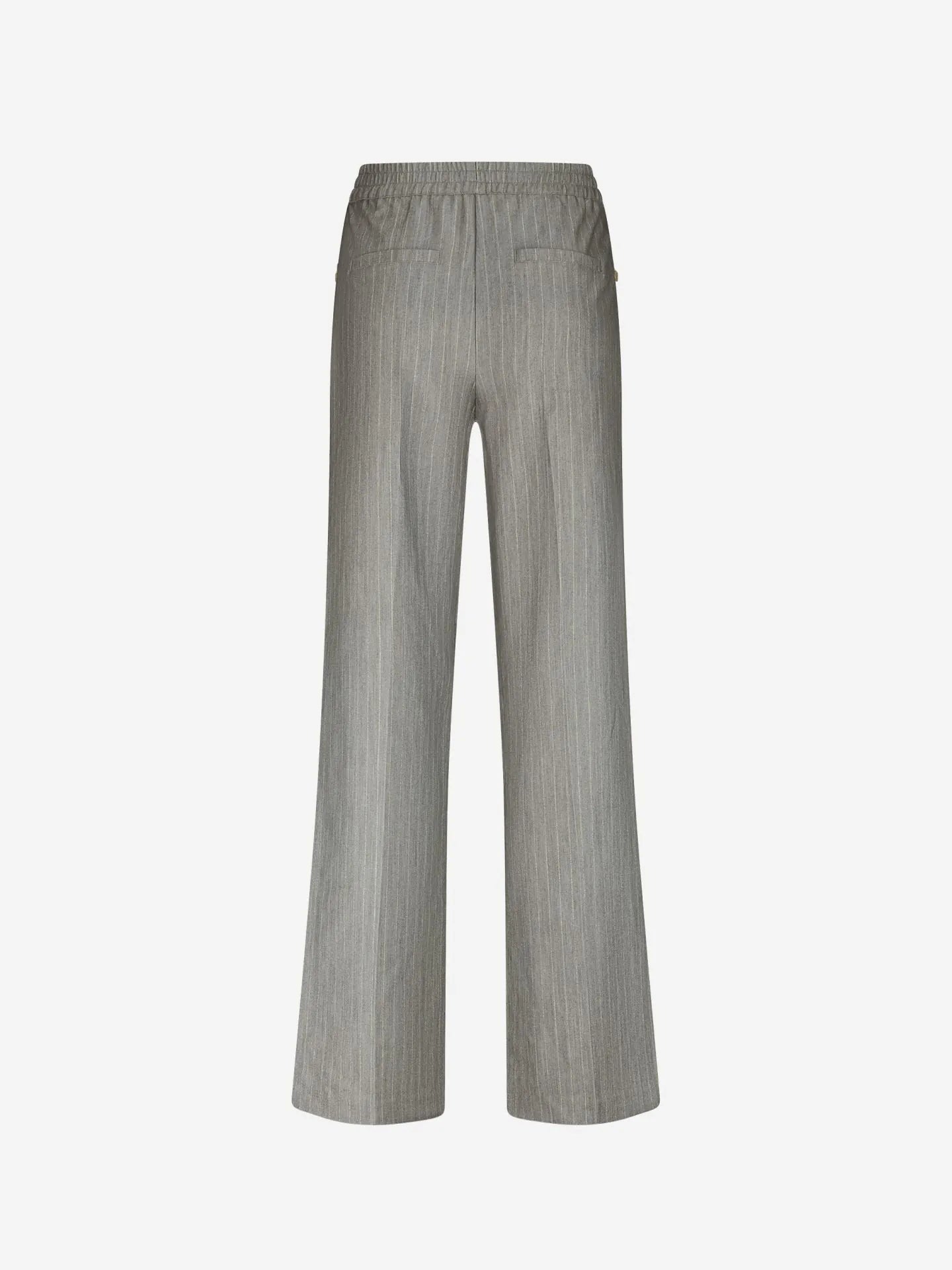 Pantalon rayé avec détails de chaîne LUBLIN - gris