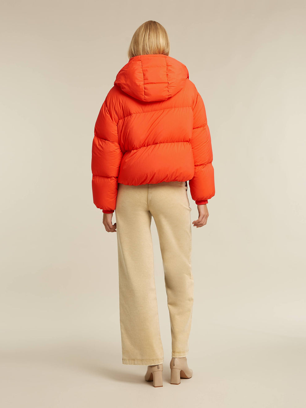 Doudoune orange