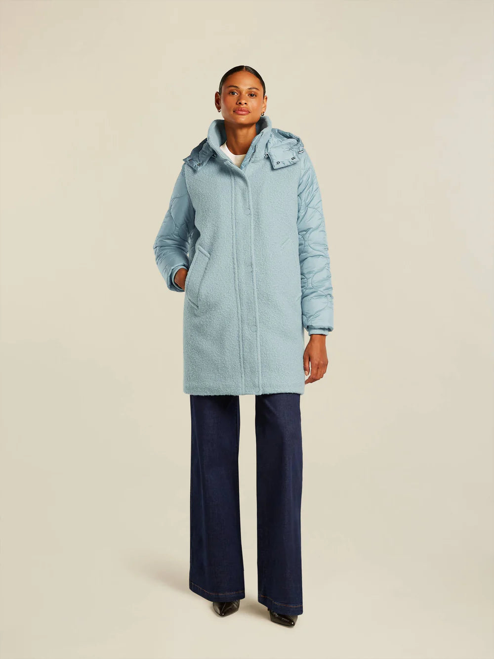 Manteau JOLIA - bleu