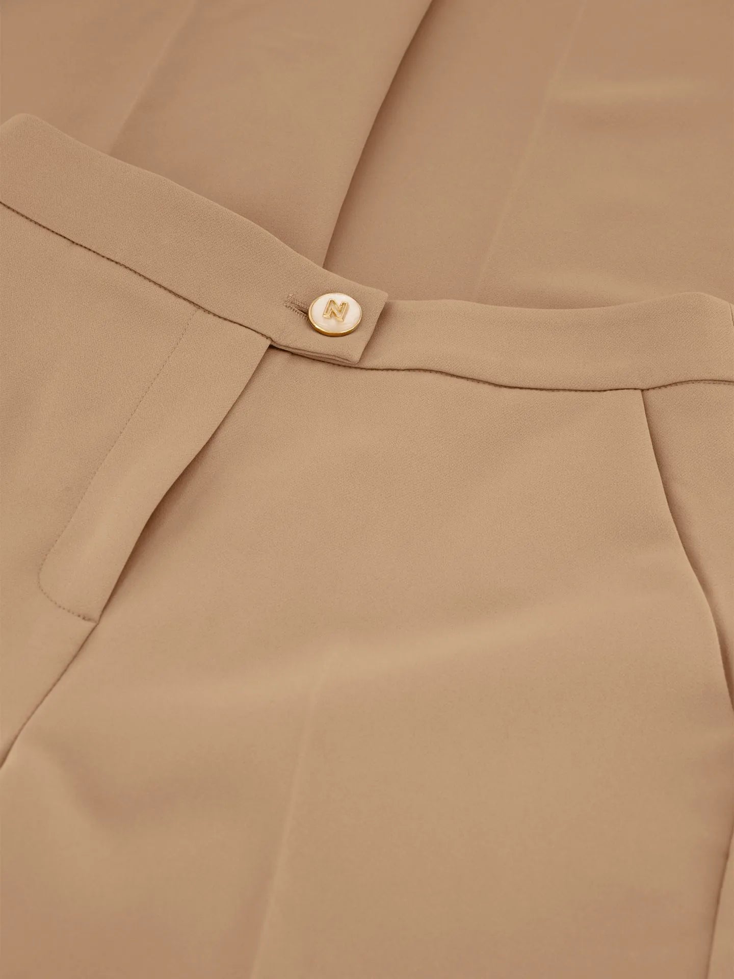 Pantalon classique LOJA - noisette