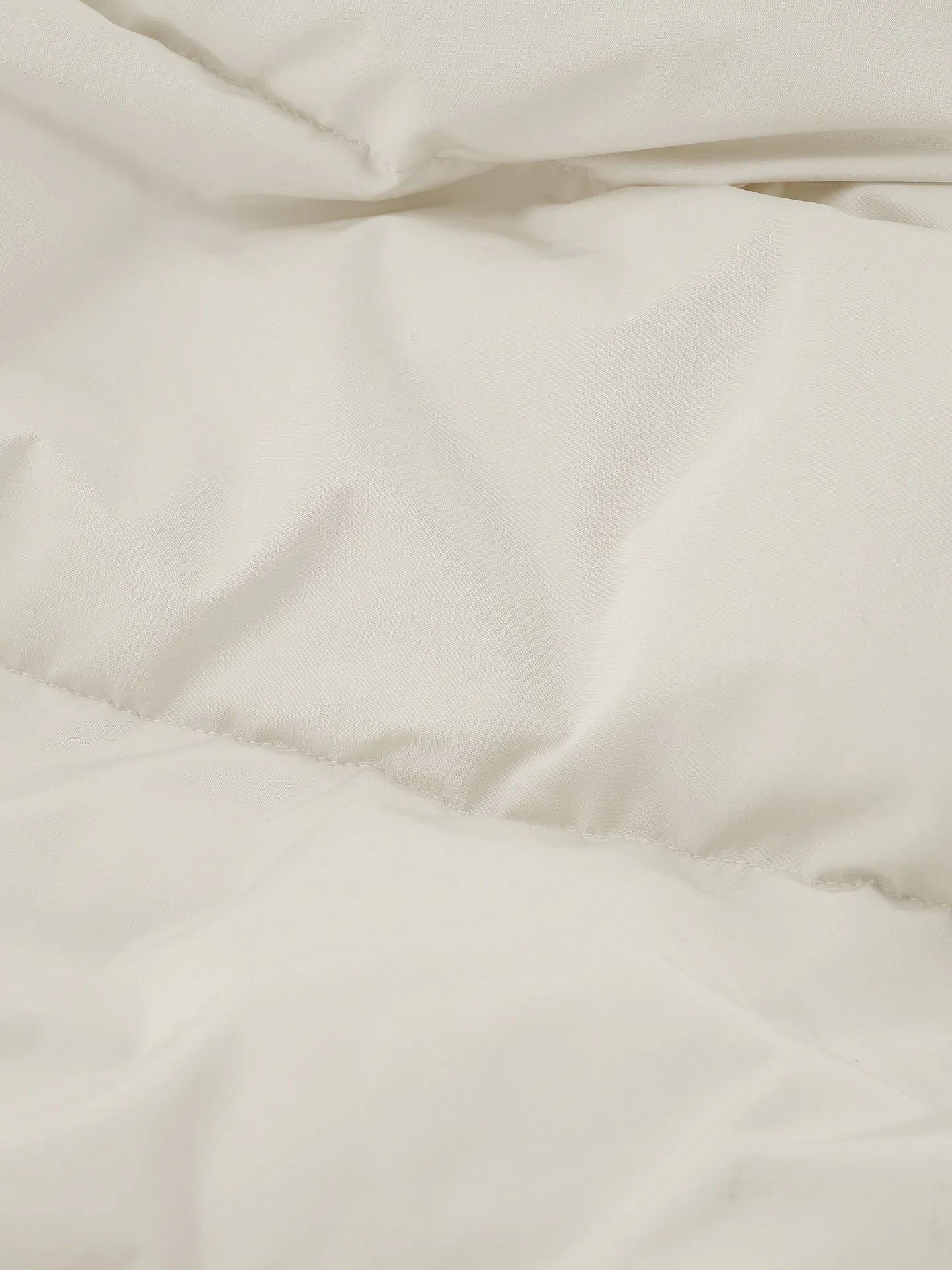 Veste longue matelassée avec ceinture LYNNWOOD - crème