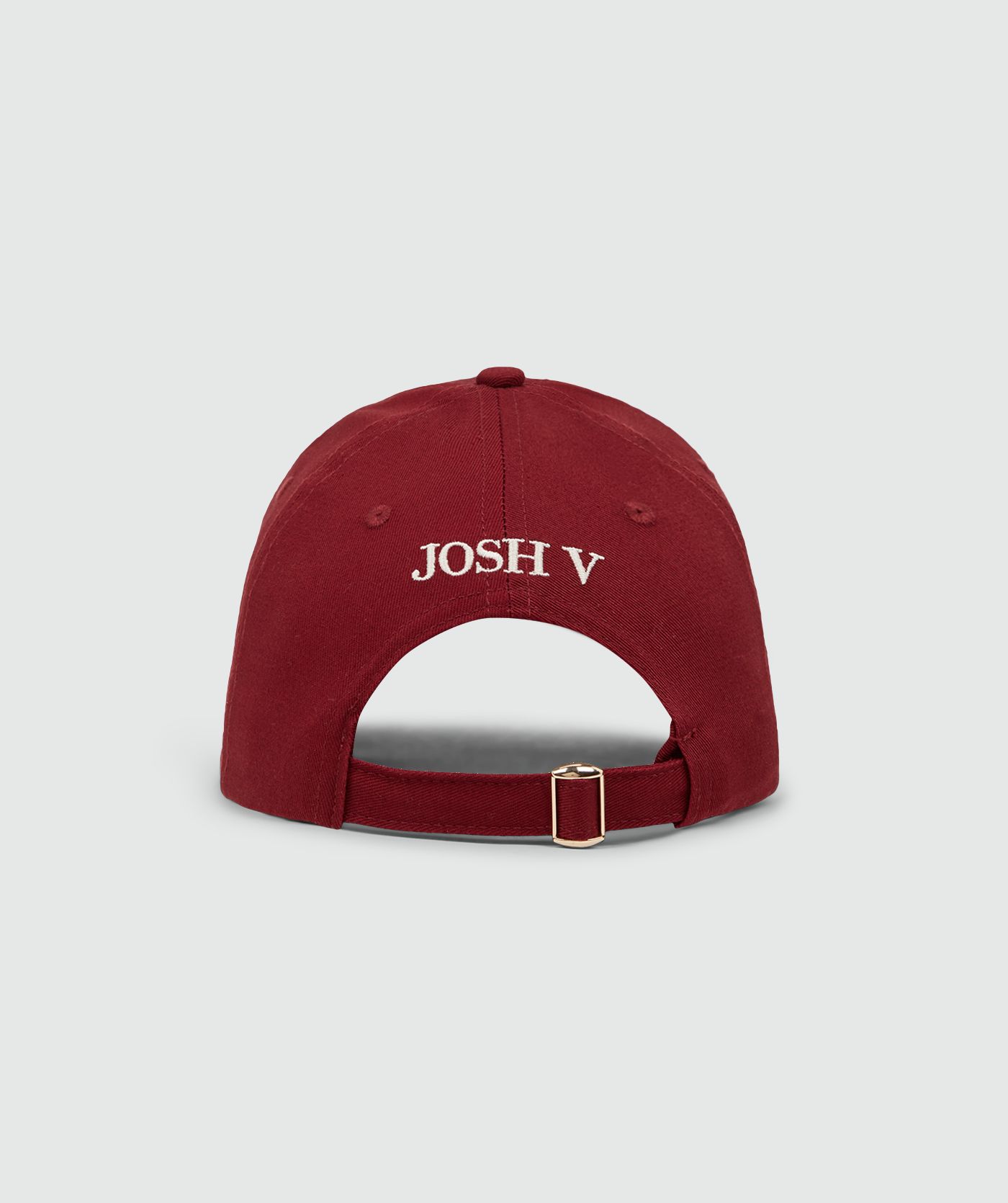 Casquette avec logo ANGELA - rouge baie