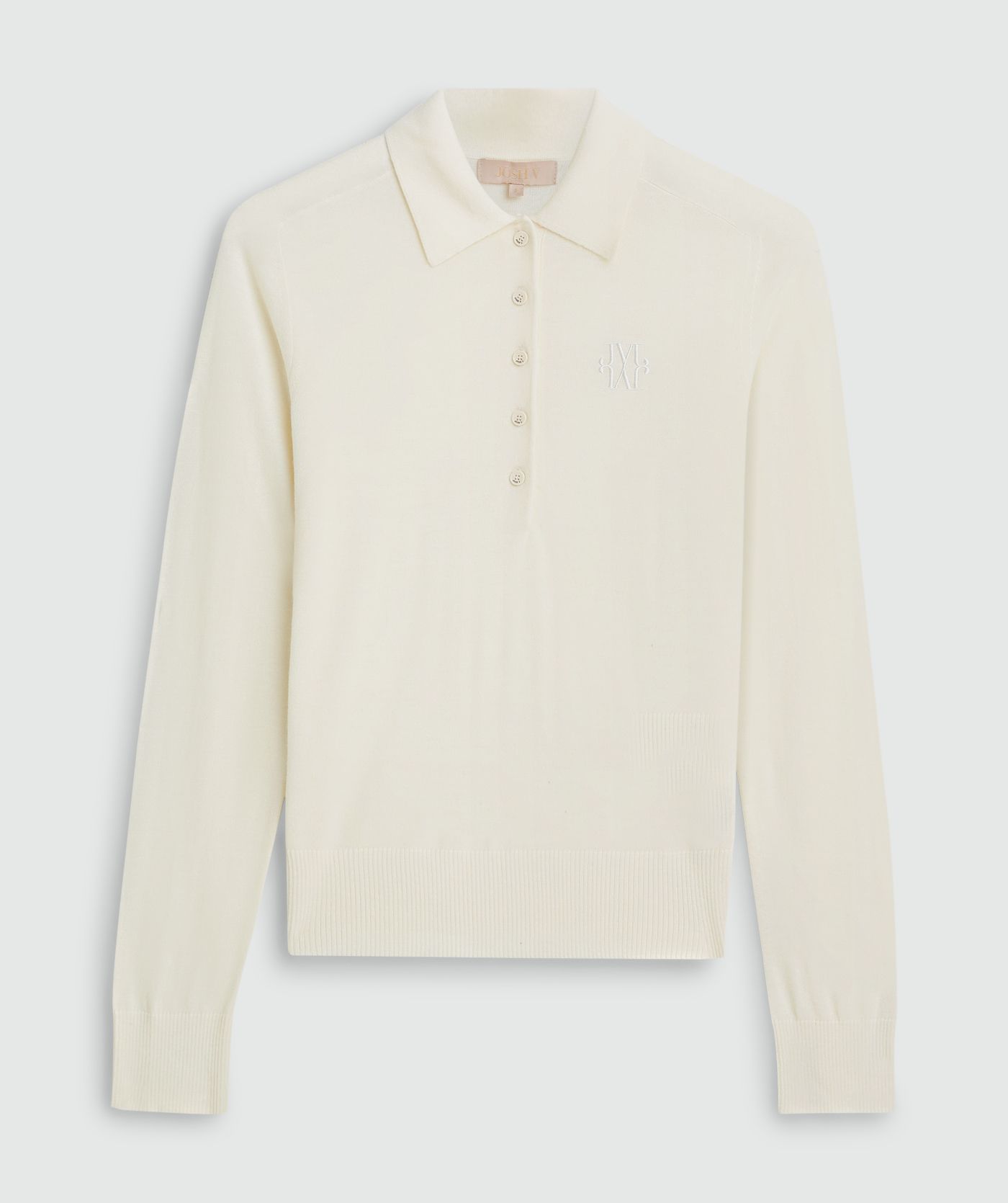 Pull slim fit en laine AUDREY - écru clair