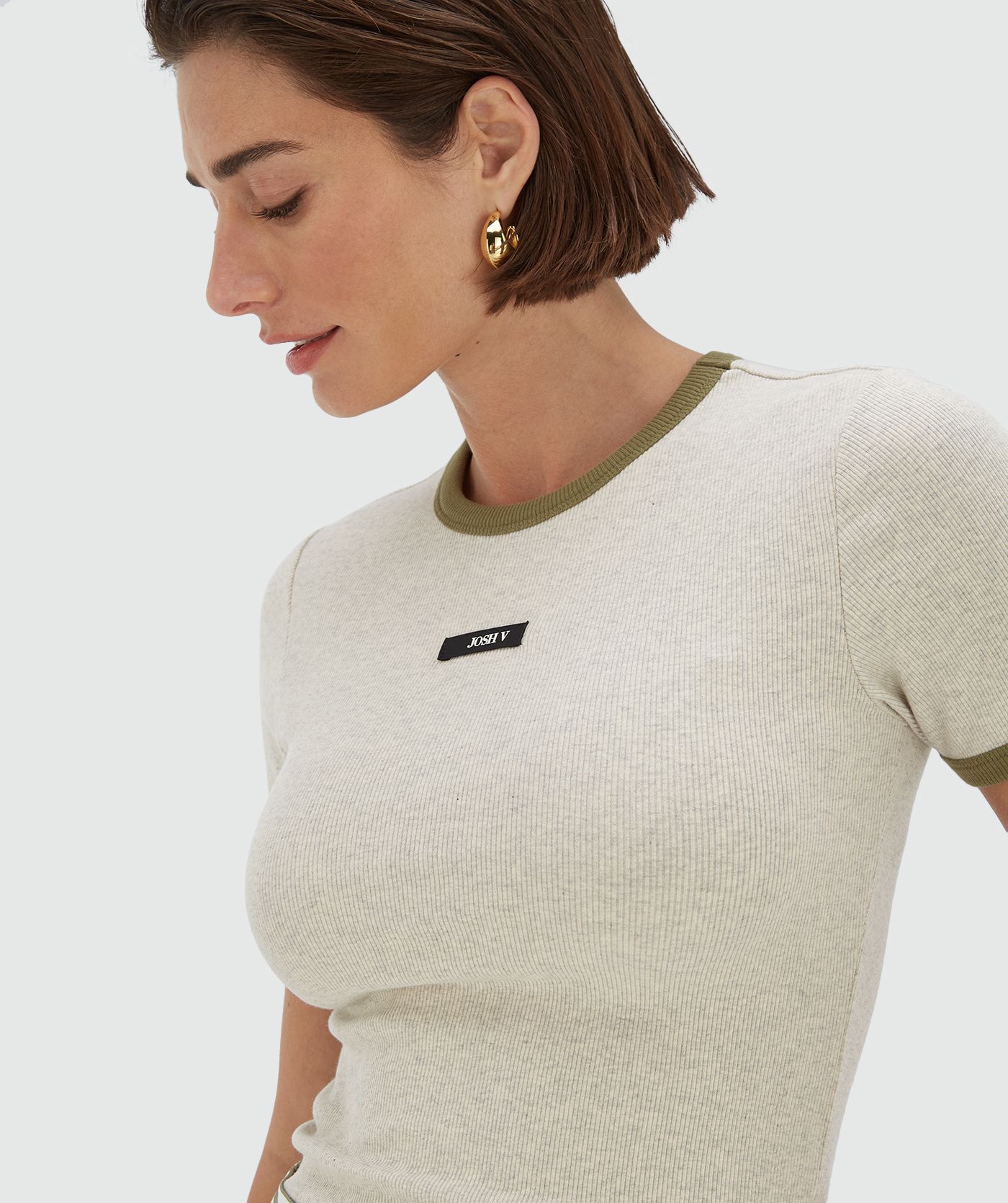 T-shirt à logo CODY - mélange écru
