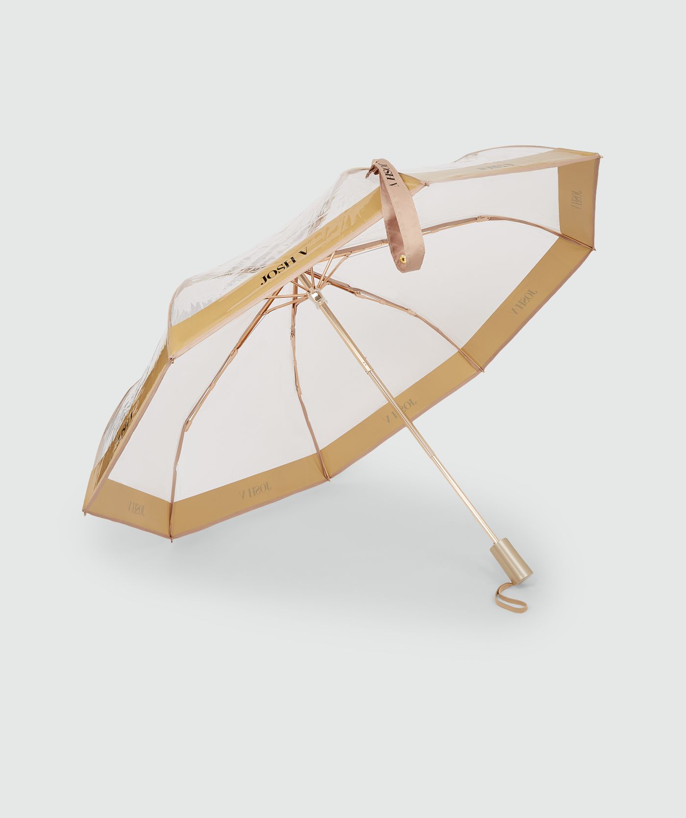 Parapluie GABRIELLA - transparent brun clair