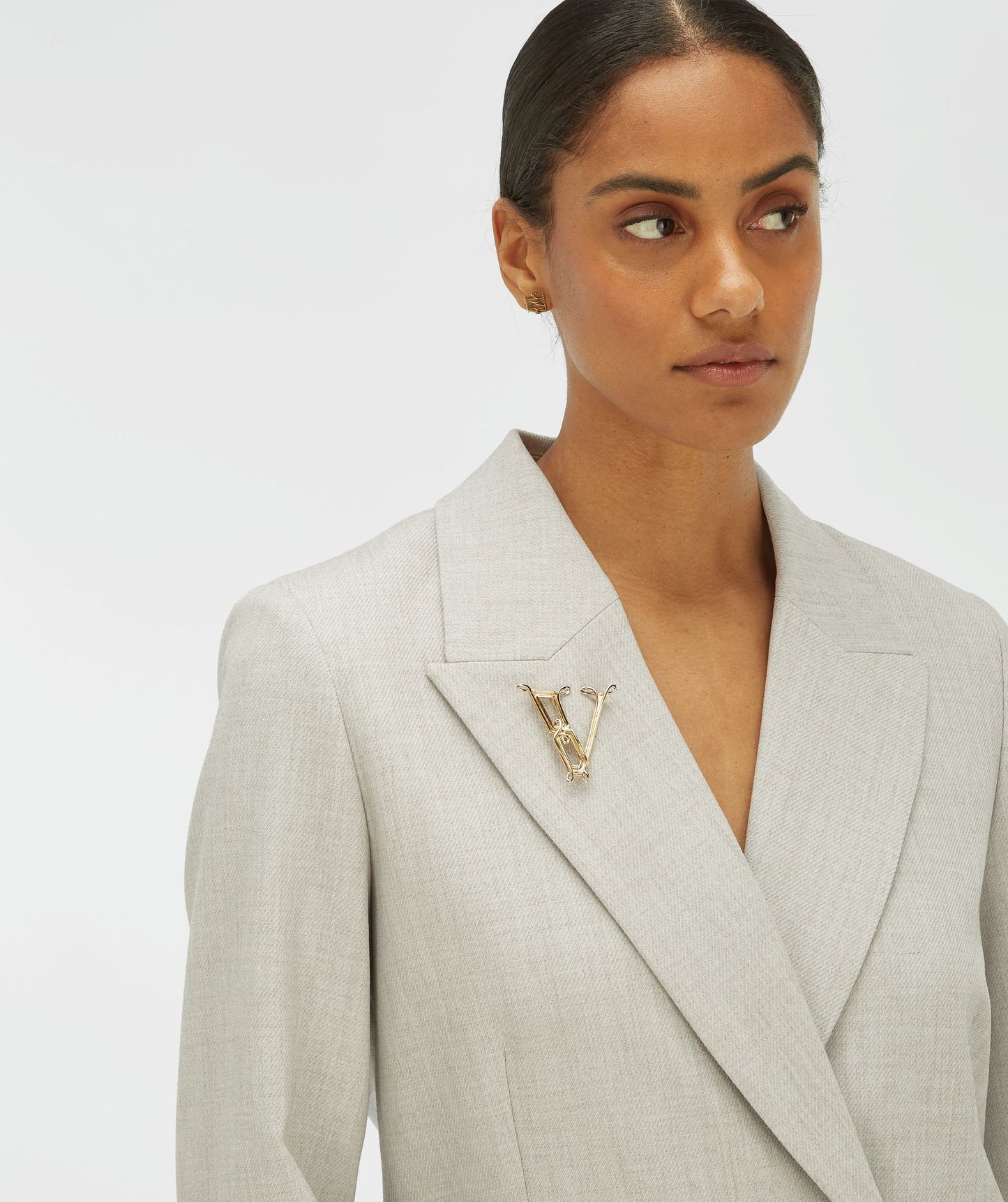 JV broche ADALYNN - or antique