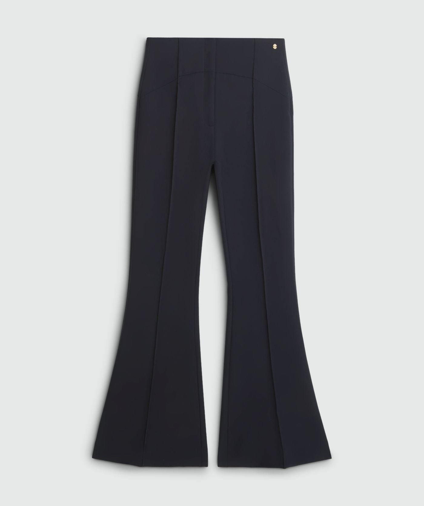 pantalon évasé ajusté KIT - bleu foncé
