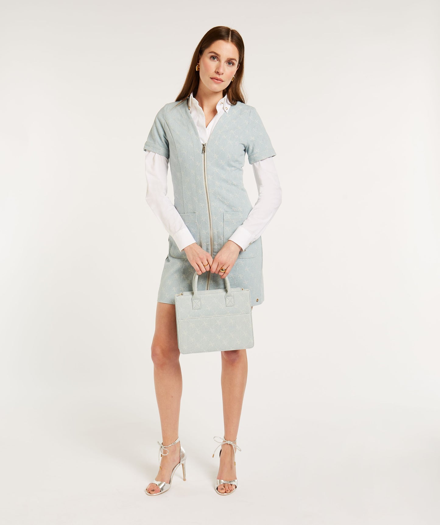 Robe en jeans LONNEKE - Light blue