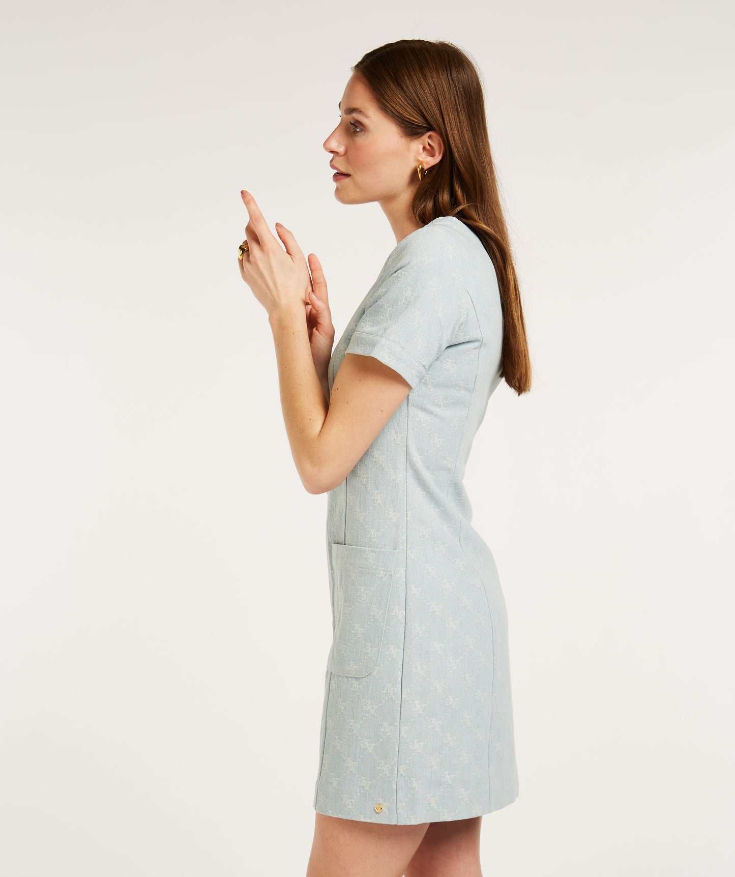 Robe en jeans LONNEKE - Light blue
