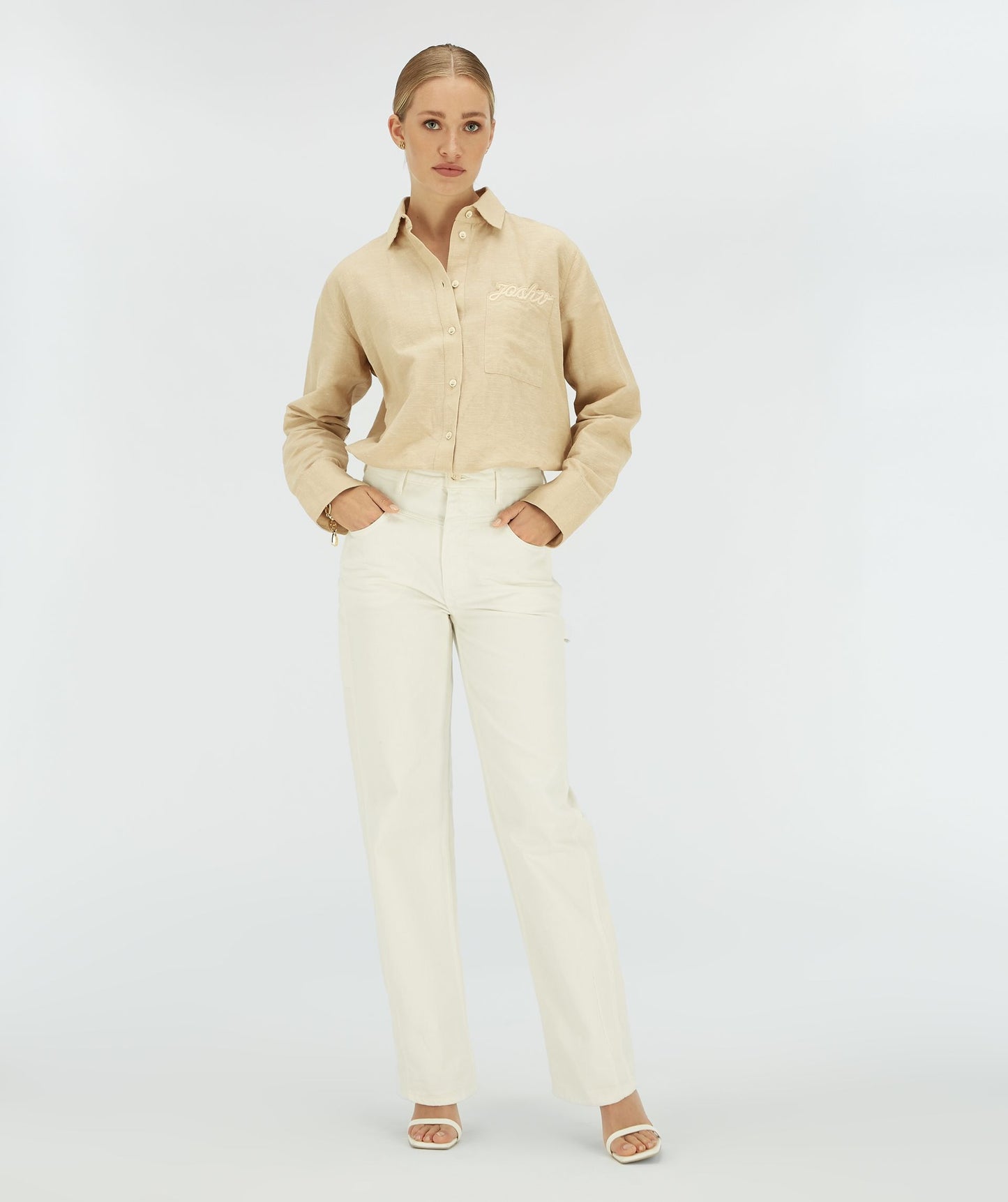 Blouse oversize MEIKE - avoine