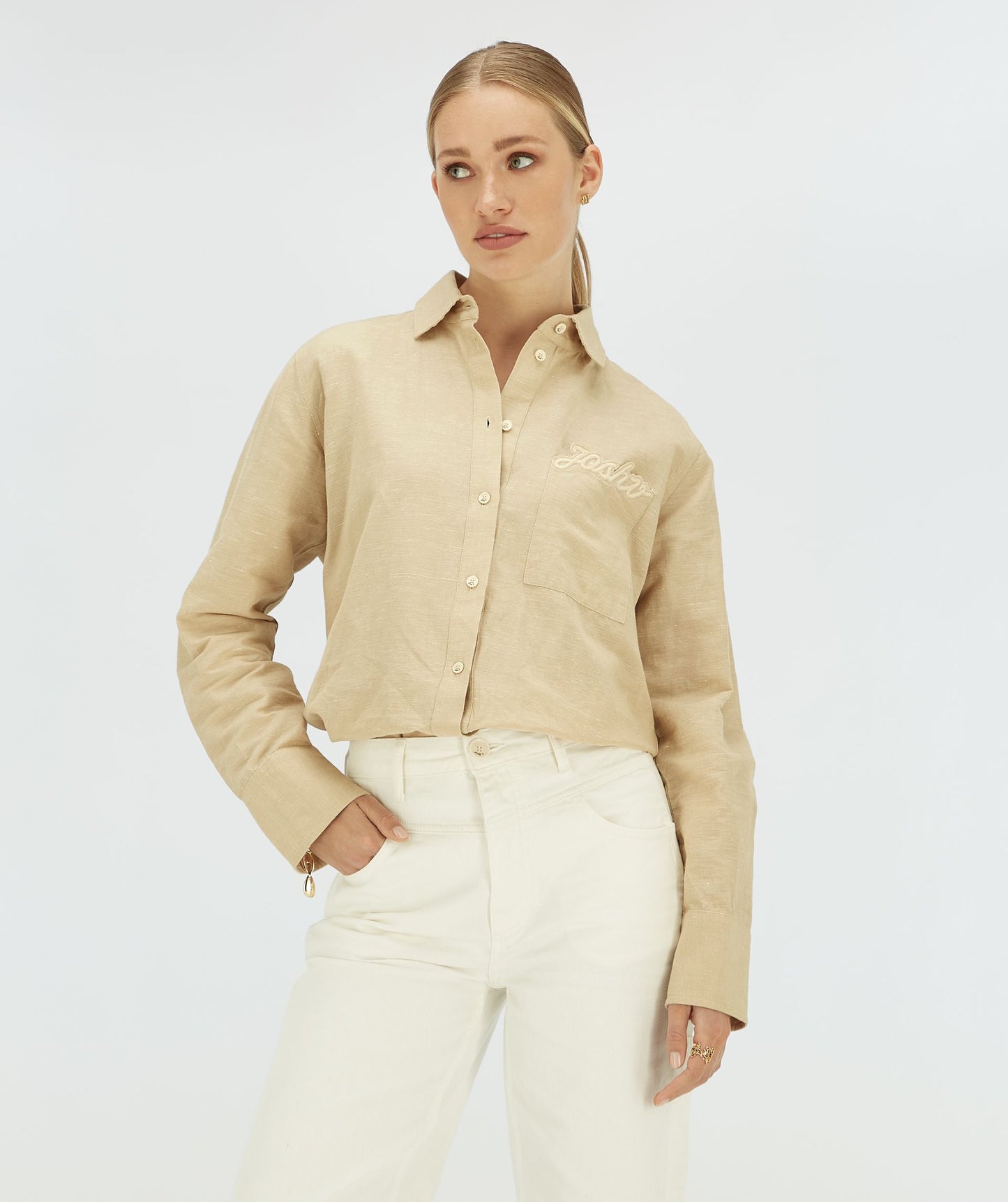 Blouse oversize MEIKE - avoine