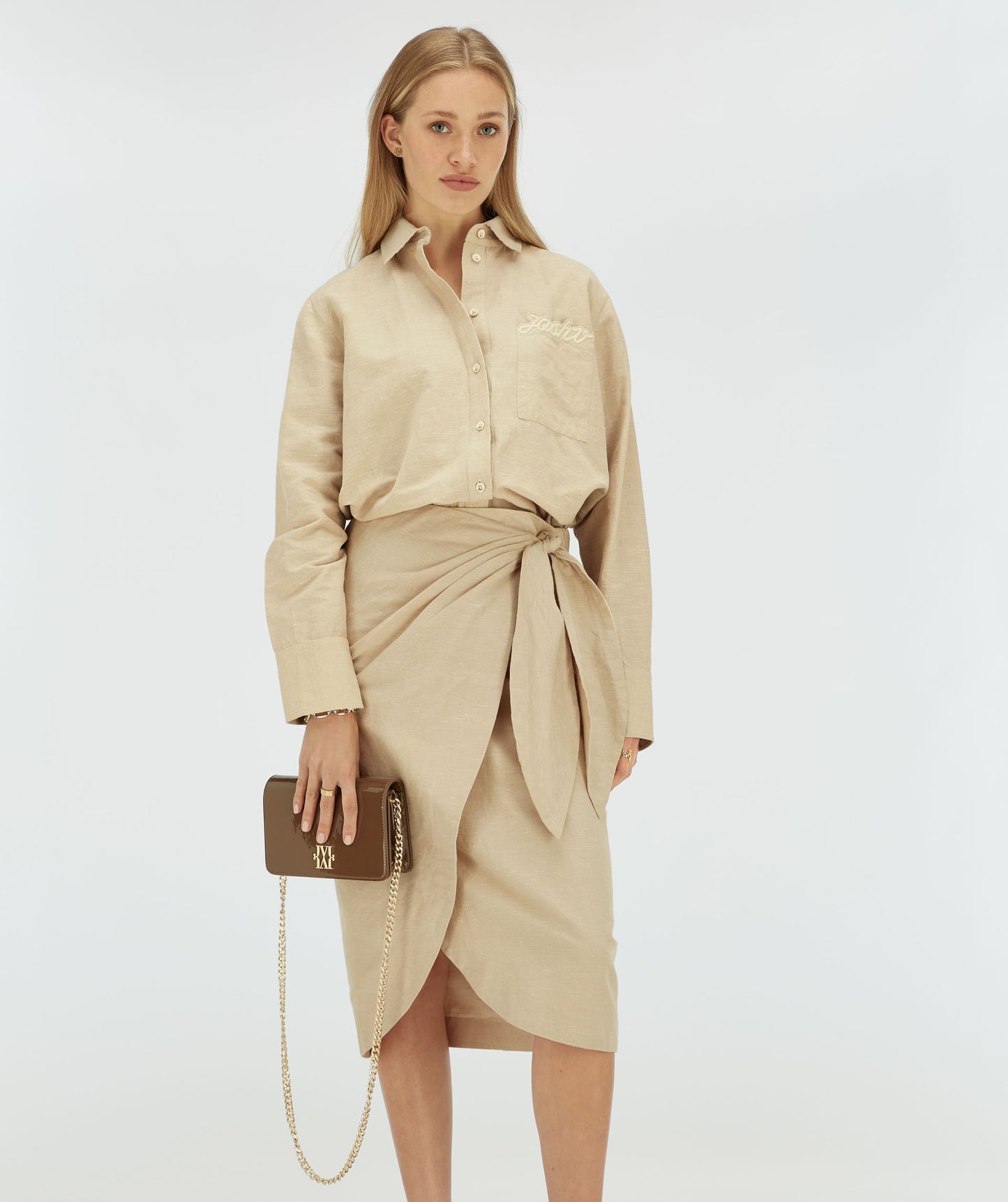 Blouse oversize MEIKE - avoine