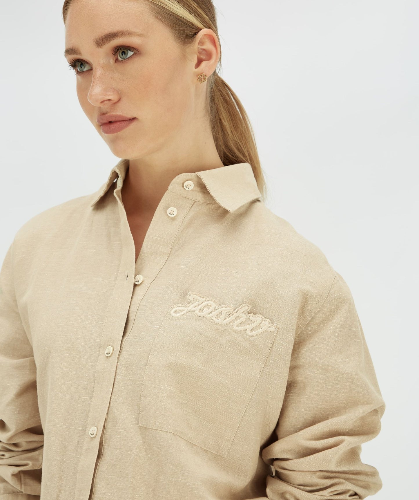 Blouse oversize MEIKE - avoine