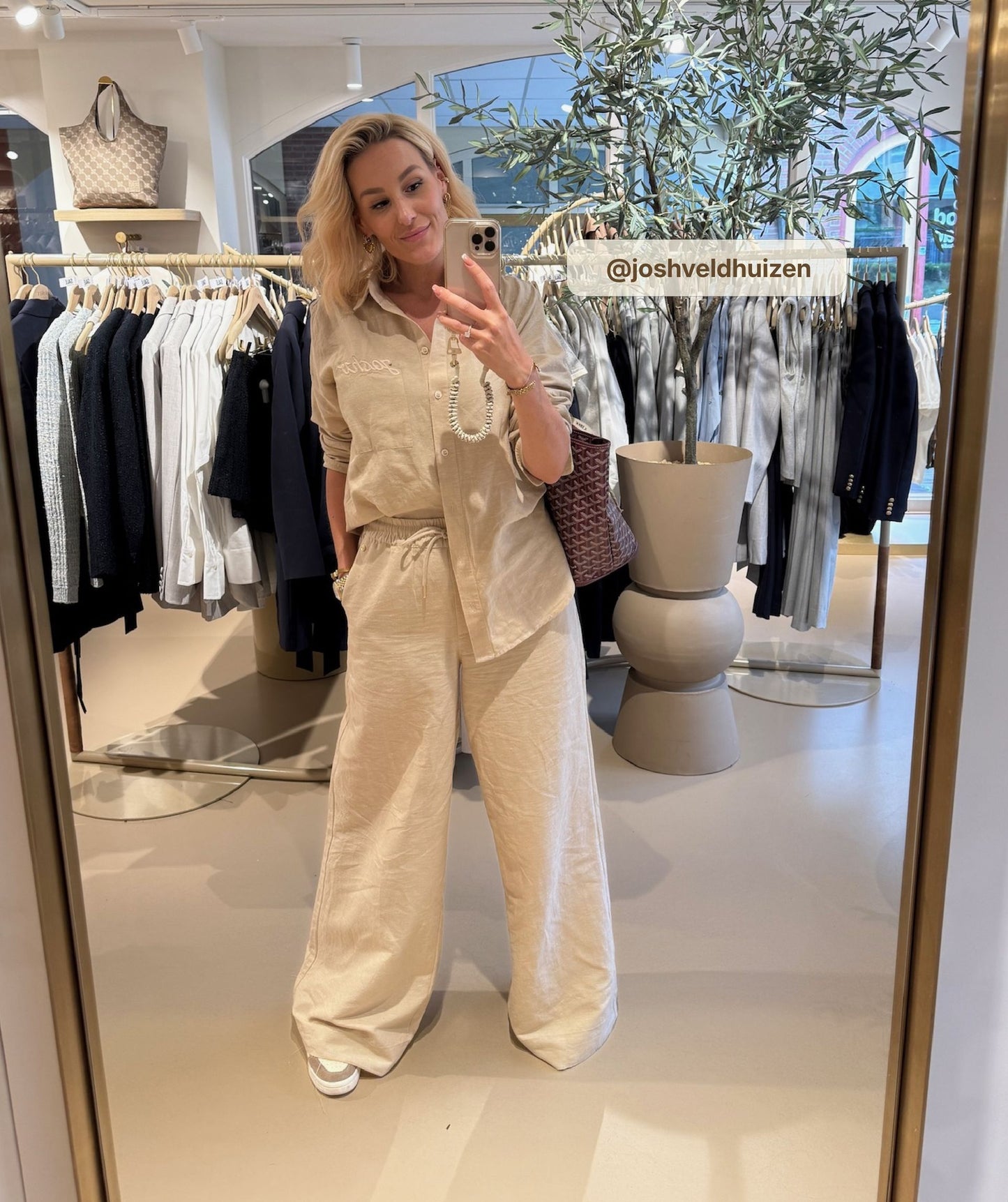 Blouse oversize MEIKE - avoine