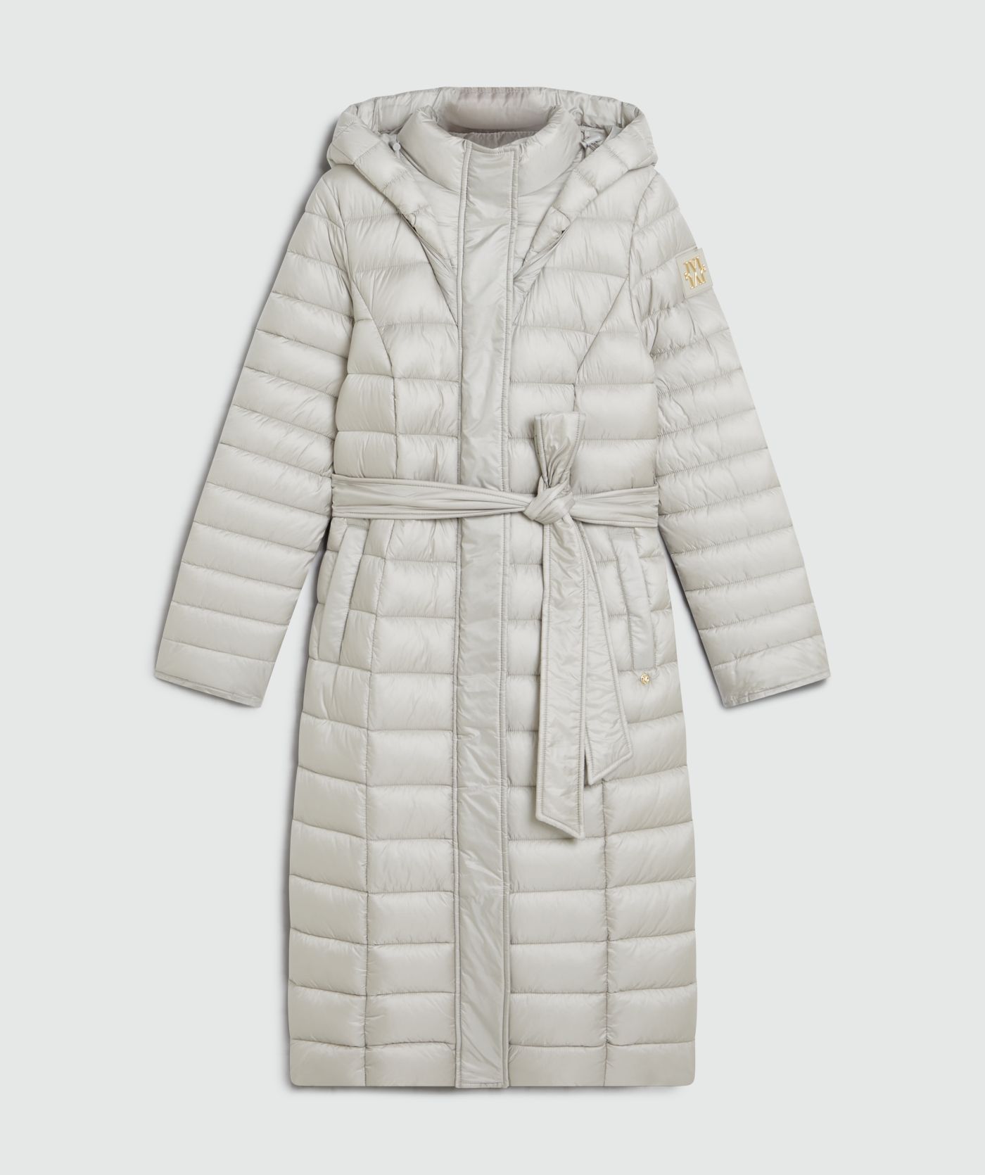 Manteau droit MIRSA - gris clair