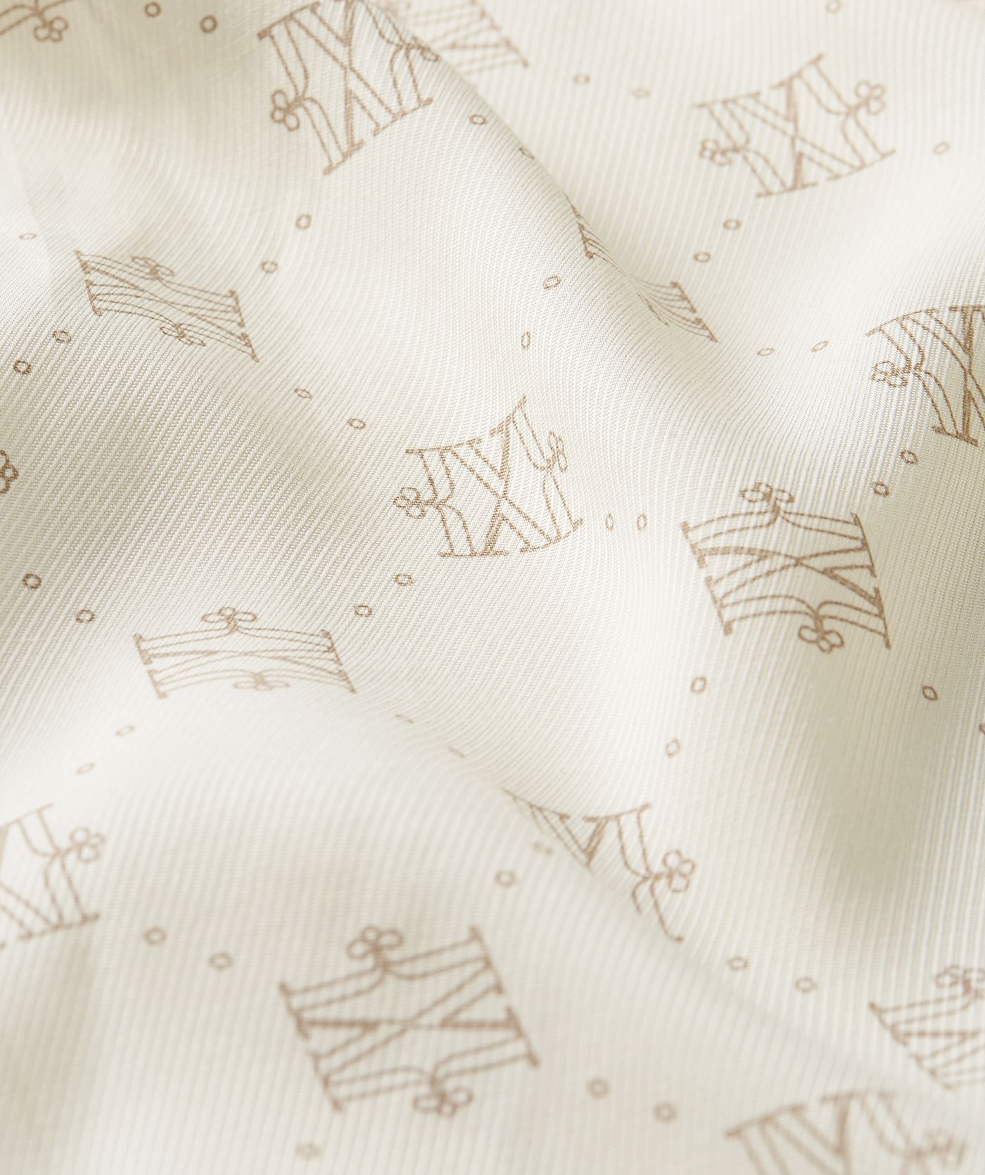 Chemisier regular fit avec logo imprimé SYDNEY - crème blanc marron clair