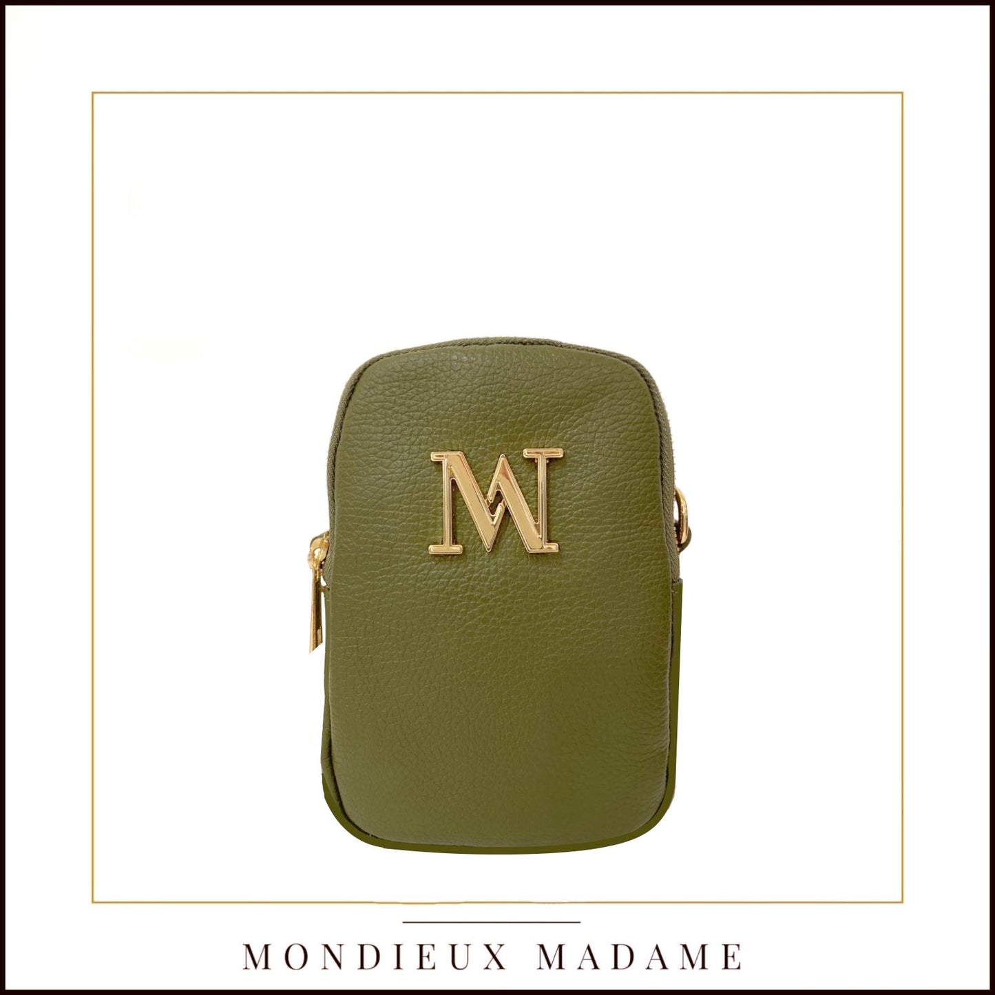 Sac bandoulière Mondieux Madame ASTORIA MINI - vert