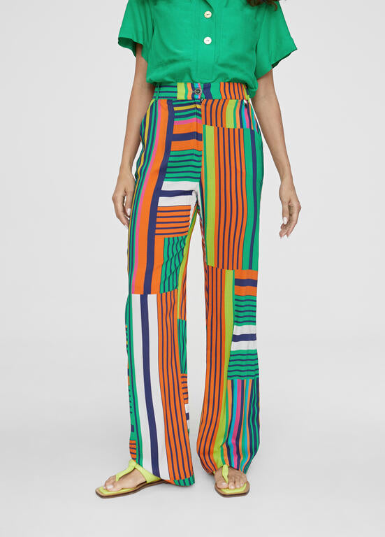 Pantalon fluide - Multicolore