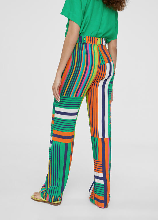 Pantalon fluide - Multicolore