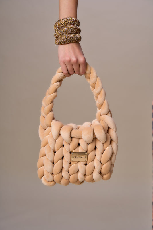 Sac fait à la main EDA - beige