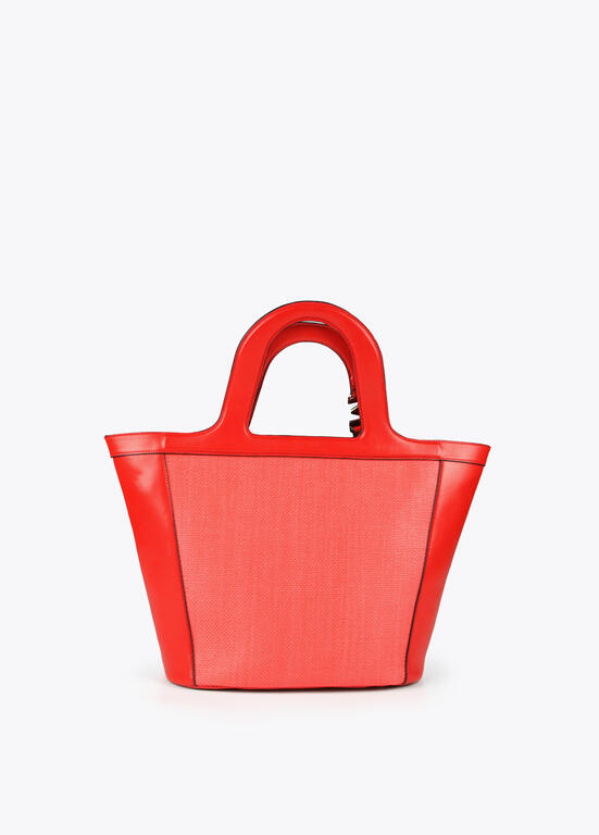 Sac bi-matière - Rouge