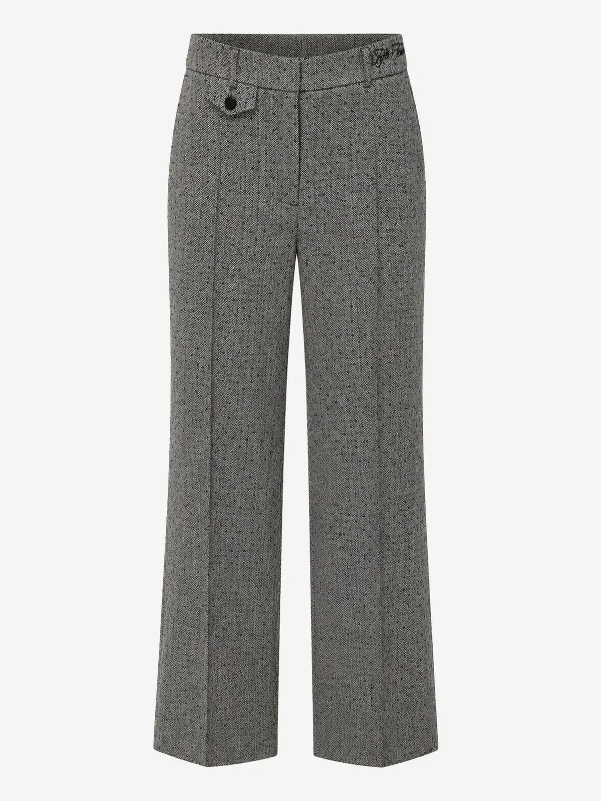 Pantalon à structure subtile POPPYLYN - Noir