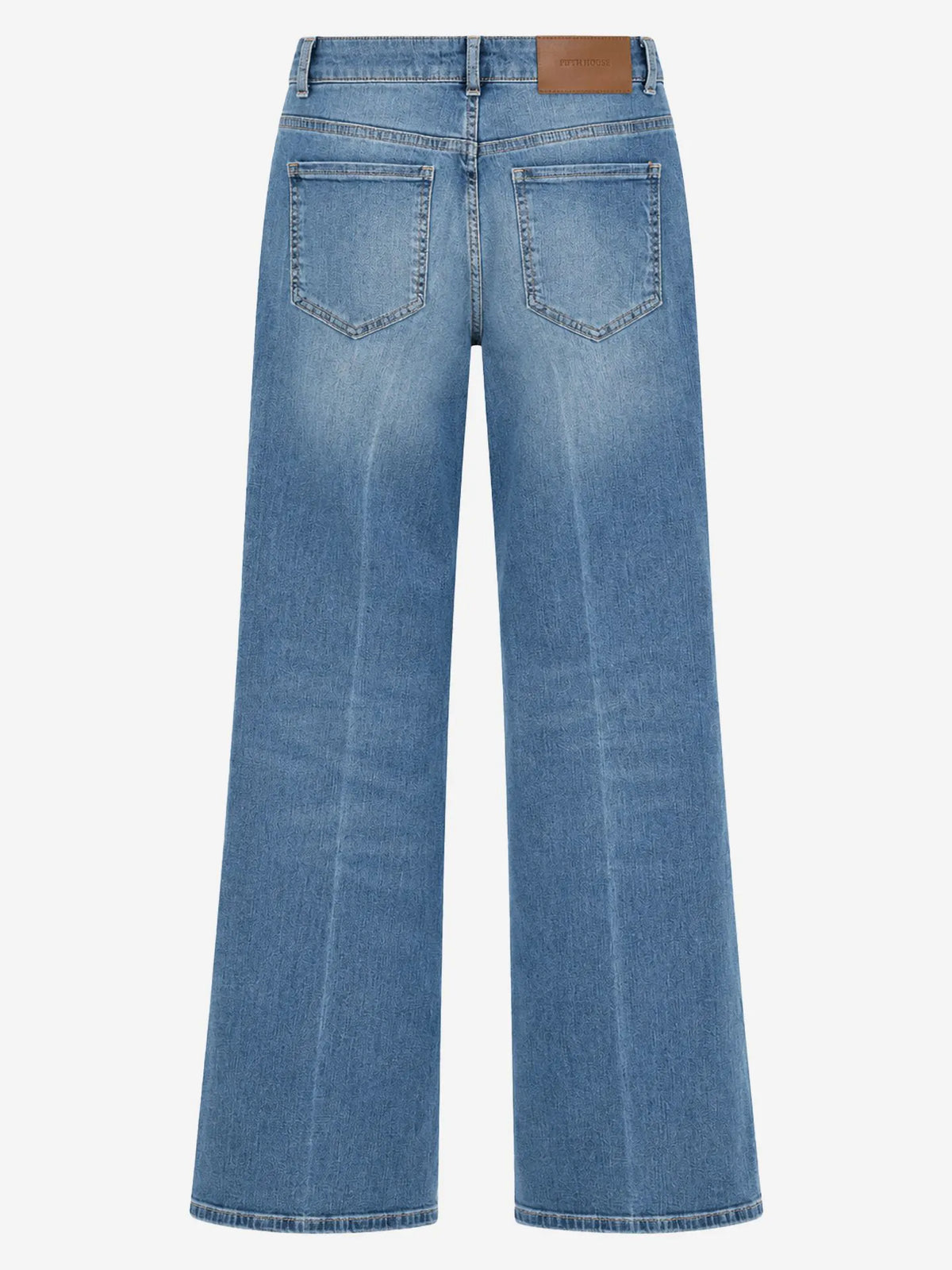 Jeans à jambe large avec une coupe moderne PRYA - Bleu