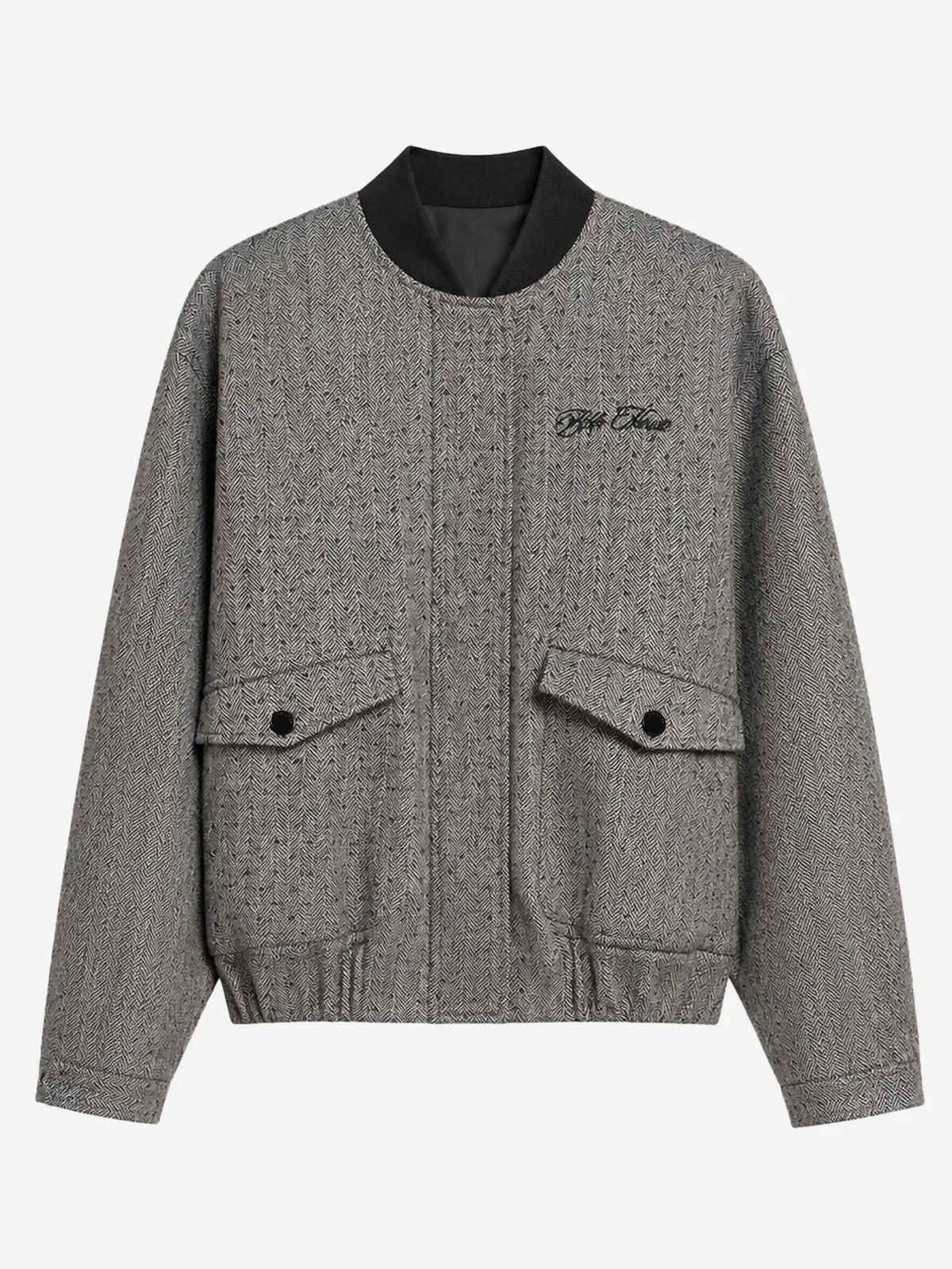 Veste bomber à structure raffinée POPPYLYN - Noir