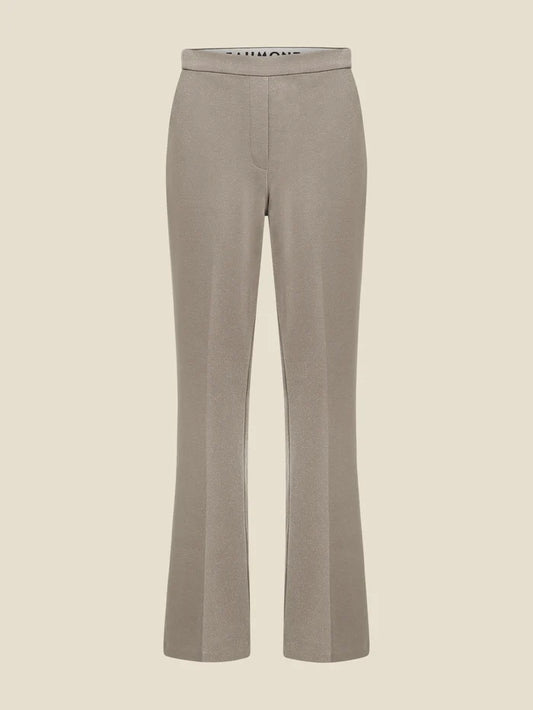 Pantalon en lurex HOPE - chinchilla