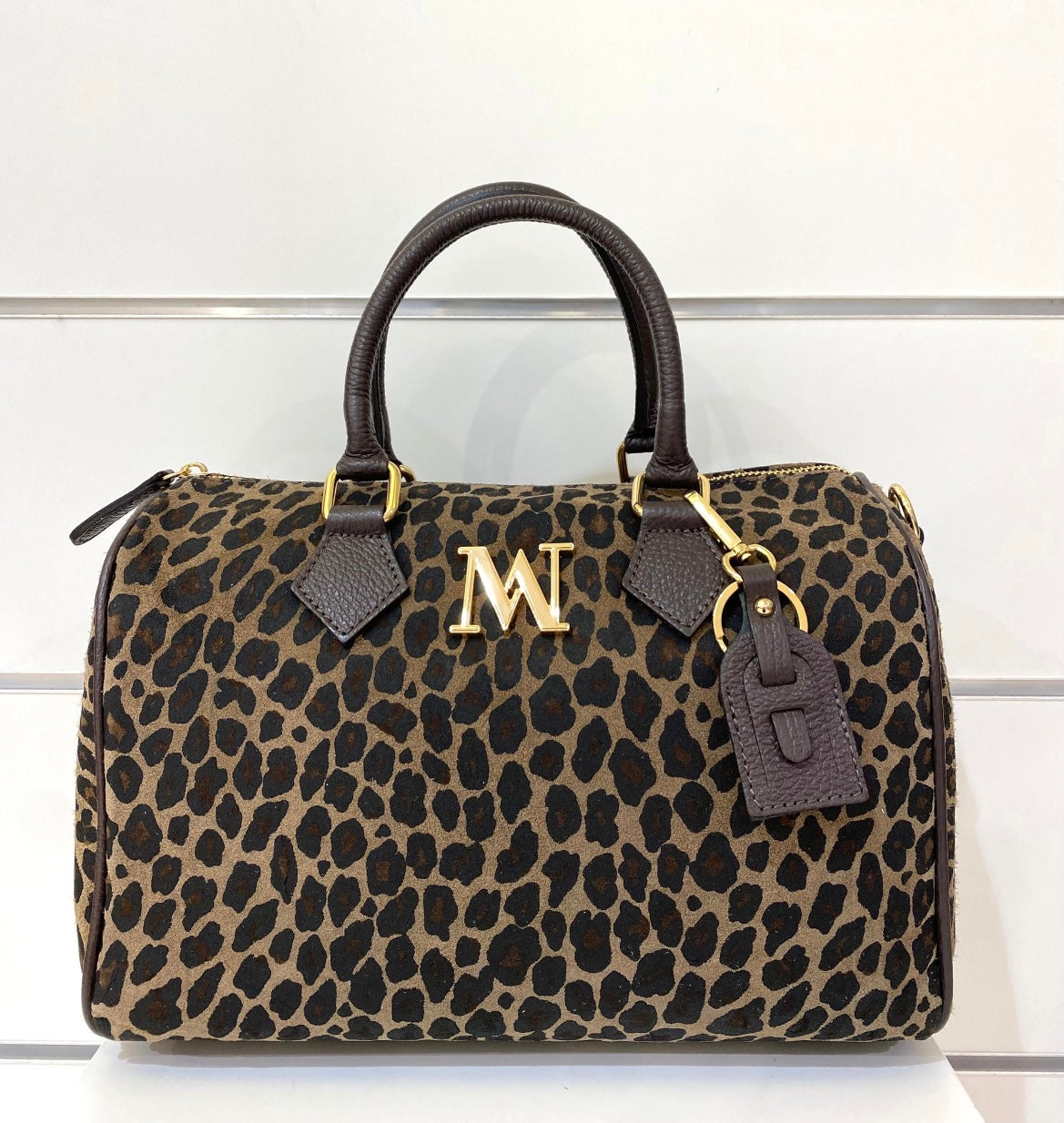 Sac léopard SPEEDY - marron beige