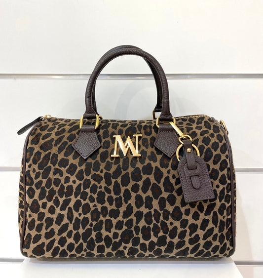 Sac léopard SPEEDY - marron beige