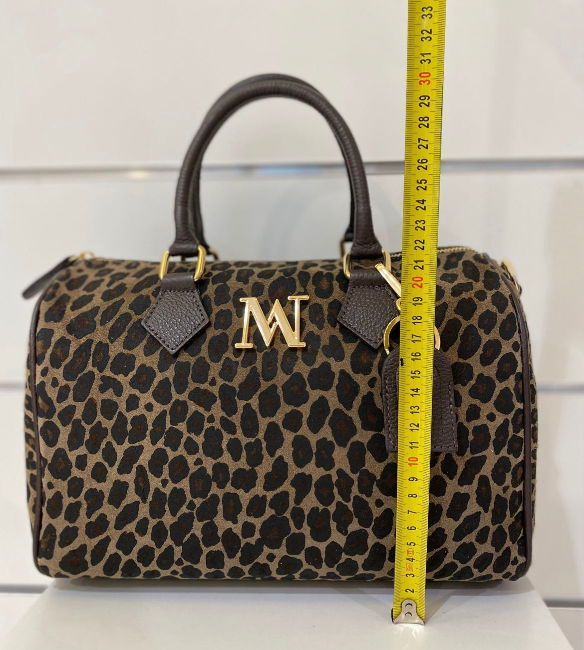 Sac léopard SPEEDY - marron beige