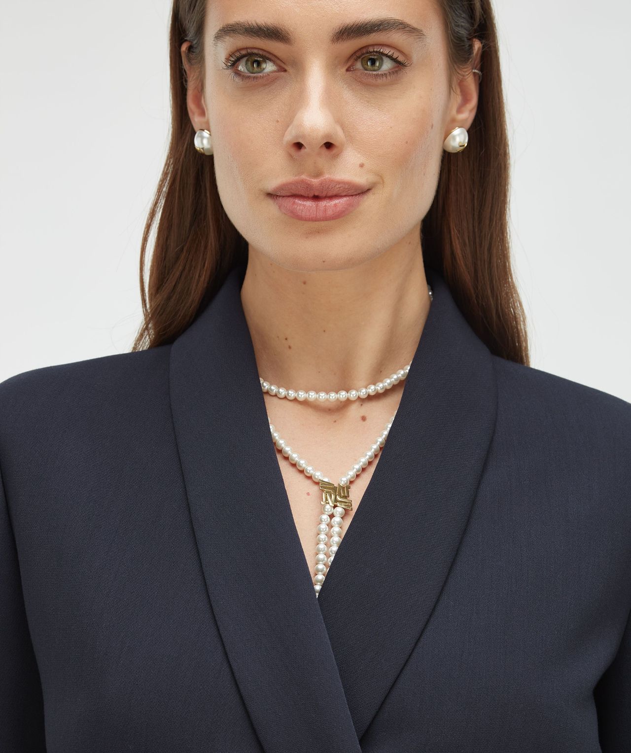 Collier perles ajustable KENZIE - antique gold