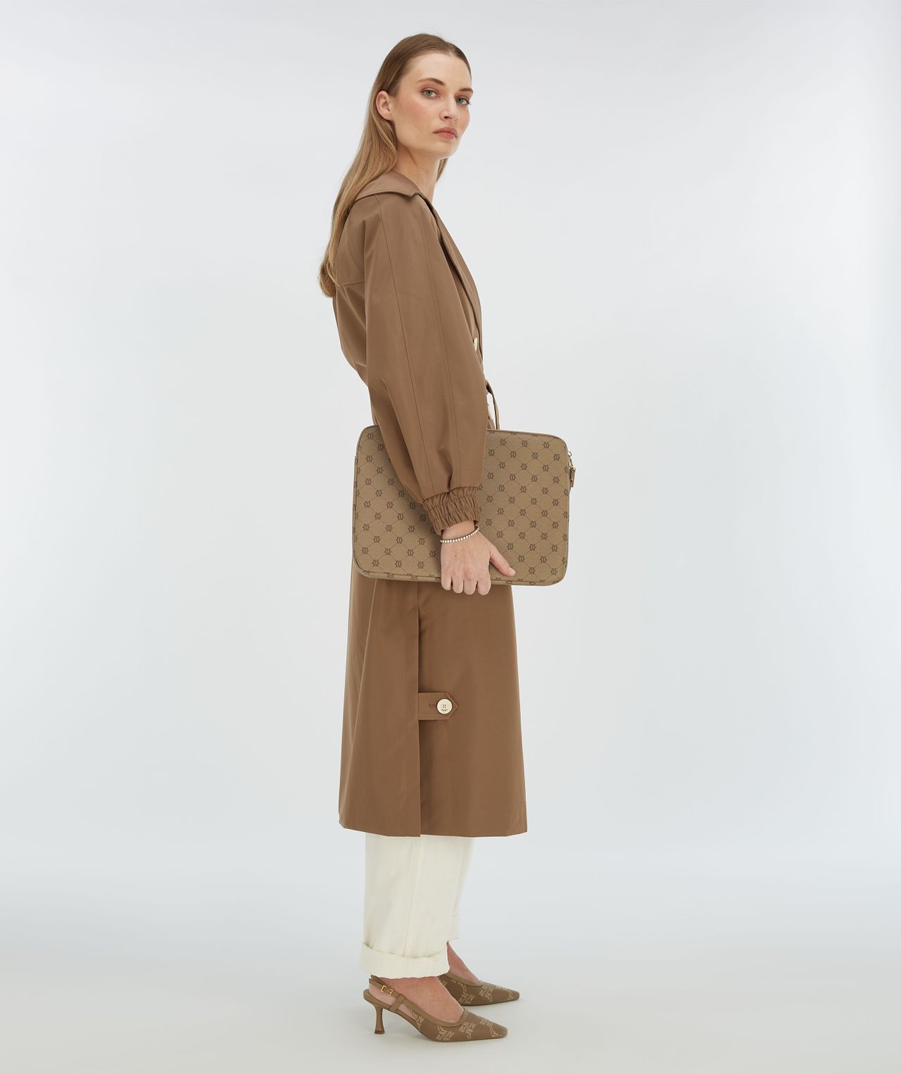 Porte documents avec logo FELICIA - mink
