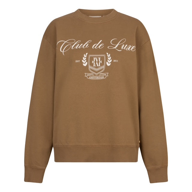 Pull oversize WOODSON - kaki