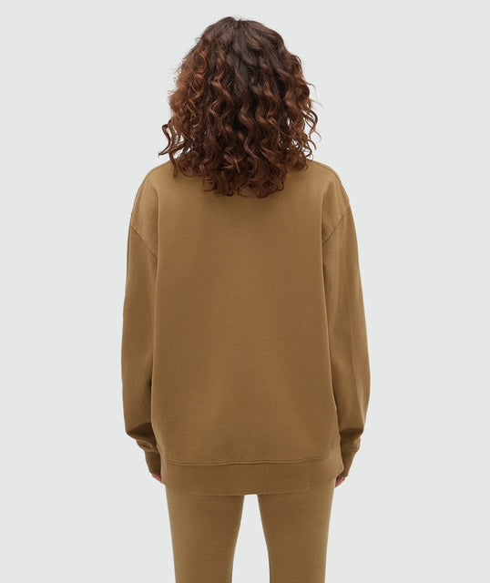 Pull oversize WOODSON - kaki