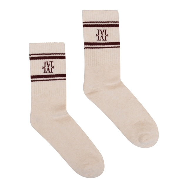 Chaussettes BASIL - mélange écru