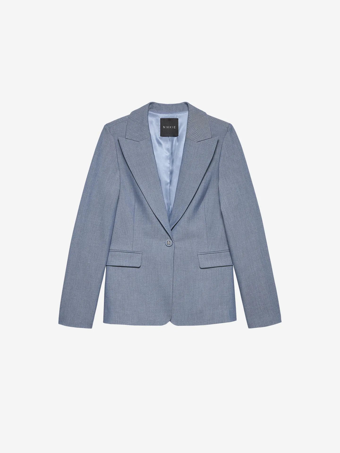 Blazer classique PARISA - Bleu Brumeux