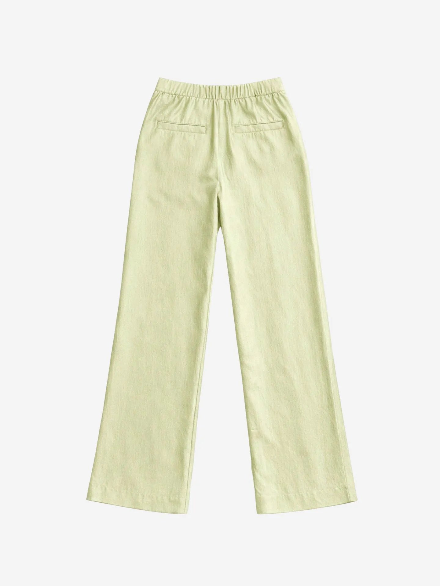 Pantalon avec des paillettes subtiles PORLAMAR - Aloe vera