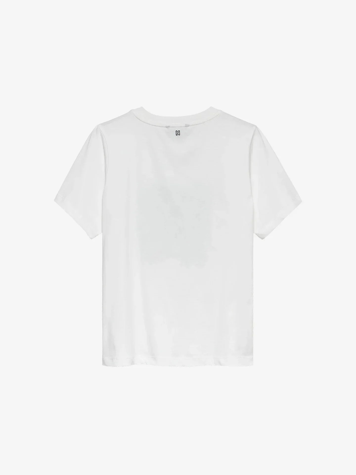 T-shirt avec imprimé logo N CHAIN - Blanc