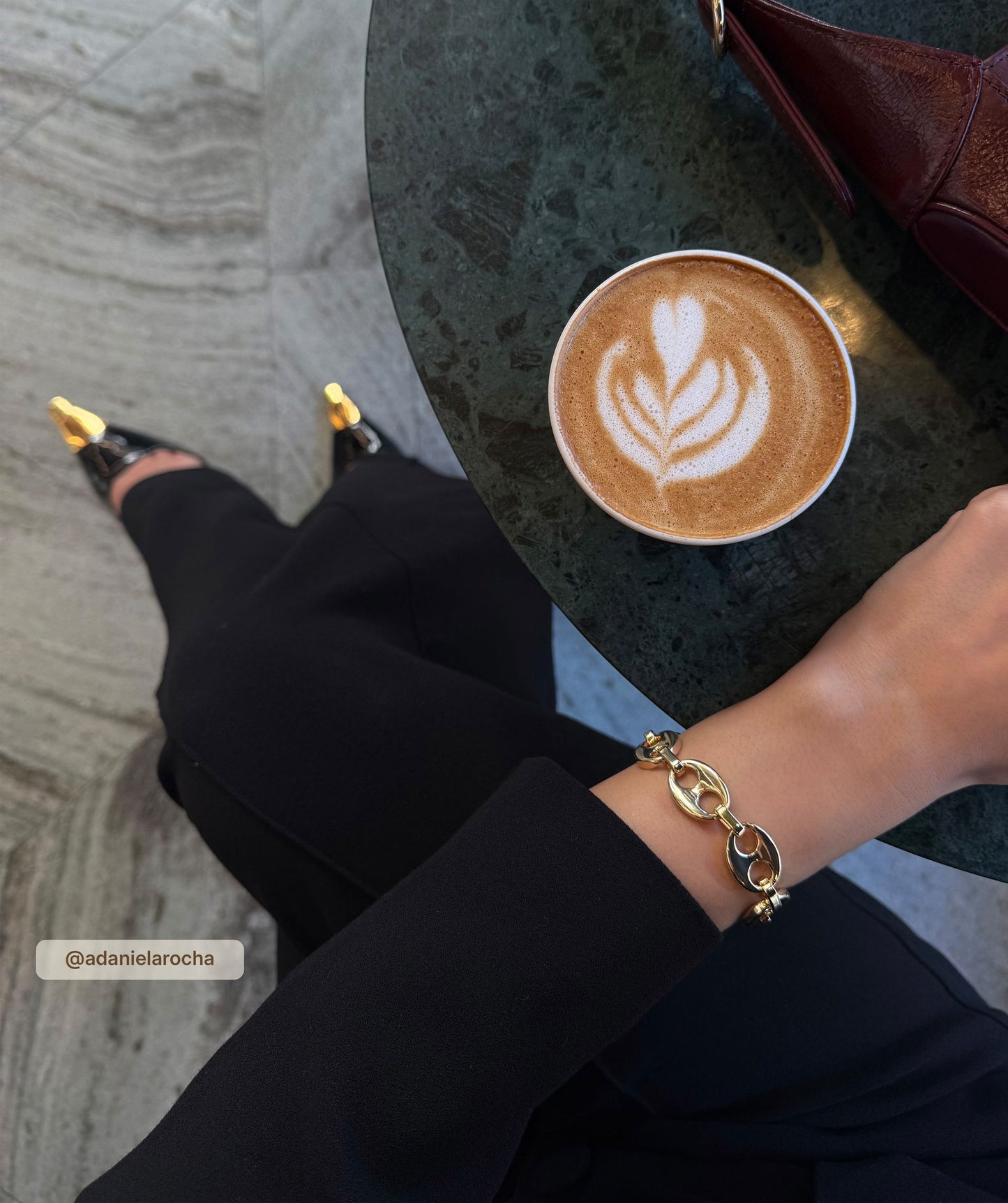 Bracelet JOANDRA - or champagne