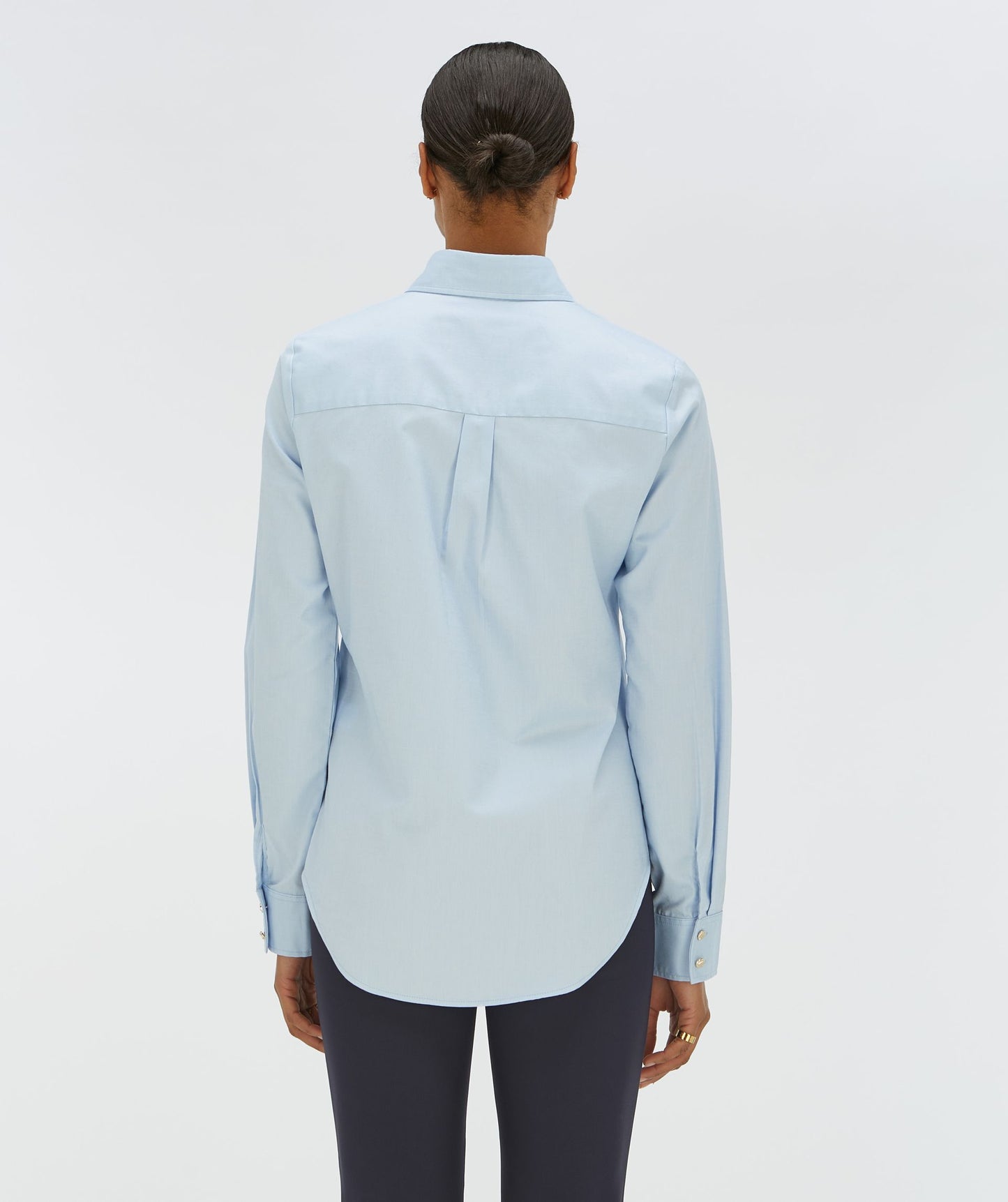 Chemisier ajusté JV CHARLINE - bleu clair