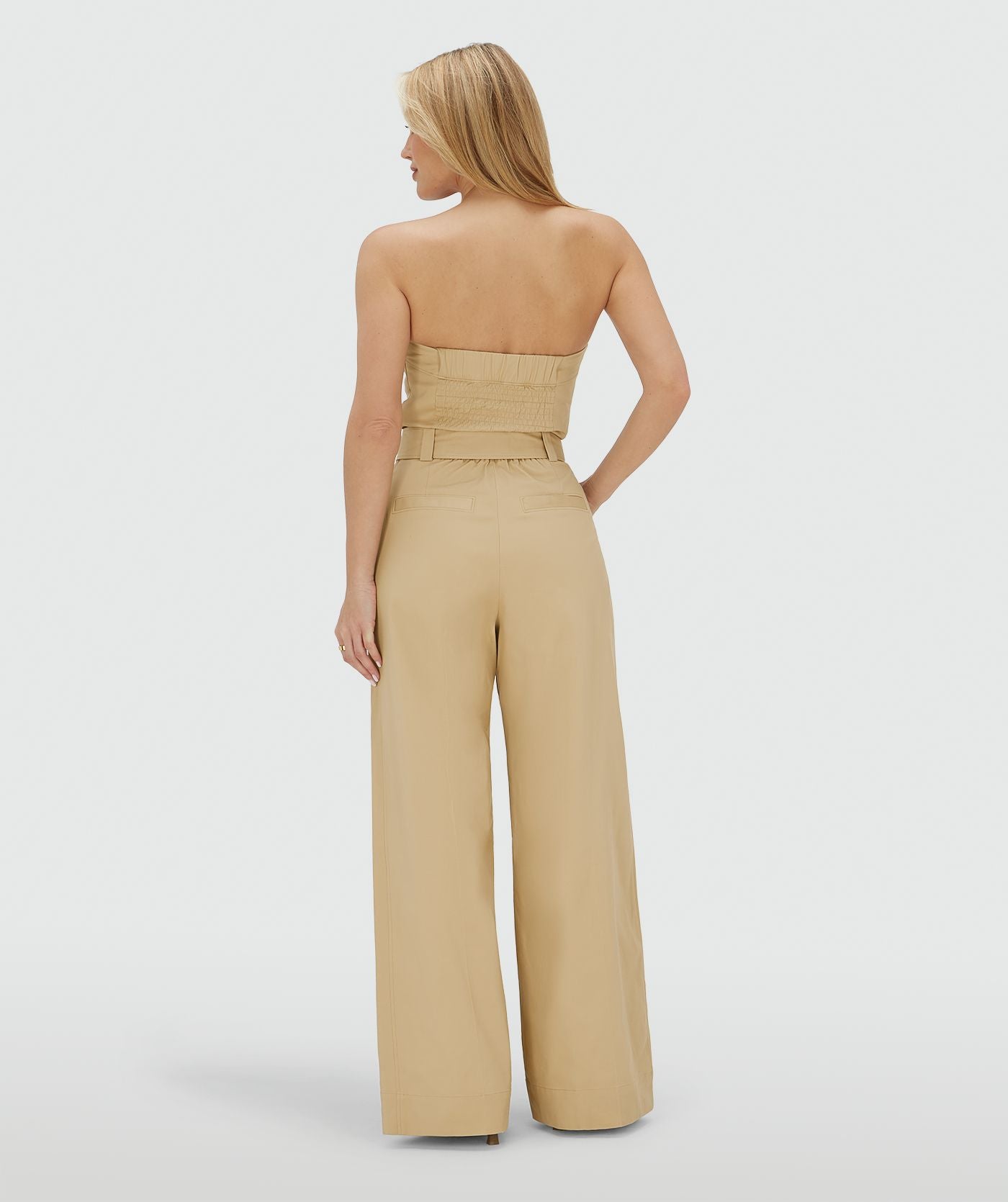 Combinaison large jambe MYRA - camel