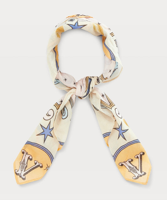 Foulard NOURA - Cocoon white